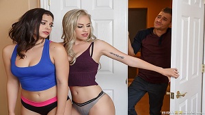 Lyra Law & Violet Starr – Sharing the Siblings: Part 1