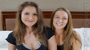 Paige & Elena Threeway – Exploited College Girls