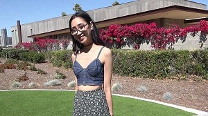 Eva Yi – Eva Yi Exposes Her Tight Asian Pussy