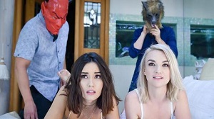 Aria Lee & Stevie Grey – Scary Movies And Swapping Daughters