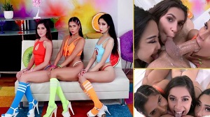 Eva Yi, Gianna Gem & Katya Rodriguez – Sloppy Tsunami with Gianna, Katya and Eva