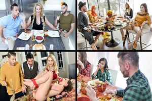 Naomi Blue, Brooklyn Chase, Jasmine Grey & Phoenix Marie – Giving Our Thanks