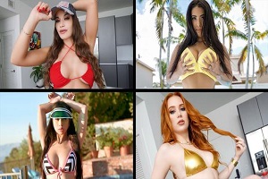 Jade Kush, Stacy Bloom, Indica Flower & Amirah Styles – Big Tits In Bikinis