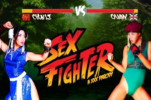 Sex Fighter: Chun Li vs. Cammy (XXX Parody) – Christen Courtney & Rina Ellis