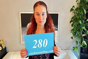 Czech Sex Casting – Amazing ginger wants to be a porn actress – E280