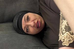 Tina 2 – Busty Muslim Wife Sucks His Hard Dick
