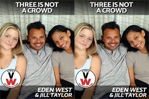 Jill Taylor & Eden West – Three Is NOT A Crowd: Eden, Jill, and Tony