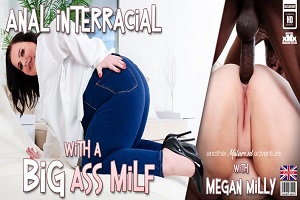 Megan Milly – Megan Milly is a British big ass curvy MILF that loves big black cocks anal fucking her ass