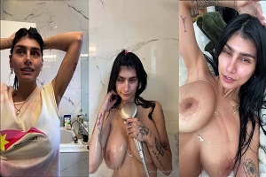 Mia Khalifa Soaping By Huge Ass Boobies NEW PPV