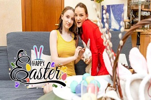 Erika Mori & Olivia Trunk – Easter lesbian lovers