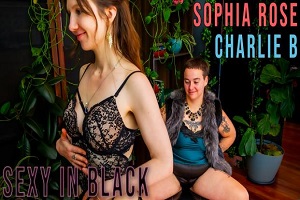 Charlie B & Sophia Rose – Sexy In Black