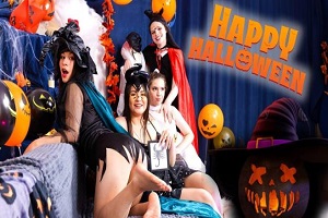 Nice Viki, Amelia Ost, Roxy Muroy & Cherry Black – Happy Halloween