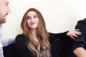 Katya – Katya is not impressed by two guys!