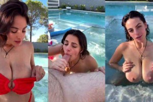 Alexa Pearl NEW Onlyfans Pool Live Wet BJ