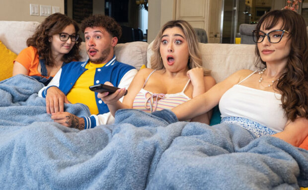 Natasha Nice, Cali Carter, Jessa Rhodes, Skylar Snow, Lexi Luna, Alexis Monroe., Aubree Valentine, Ryan Reid, Kay Carter, Delilah Day, Kaden Kole, Abigaiil Morris, Leana Lovings, Chloe Surreal – Busted! – The Best Of Getting Caught