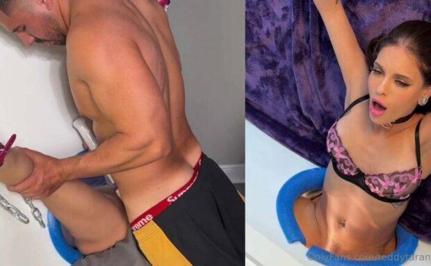 Jesse Pony Horny MILF Gets Reverse Glory Hole Anal RAW