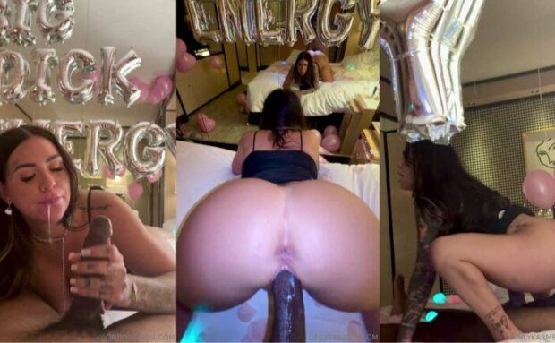Karmen Karma POV Hotel Birthday Fuck With A BBC
