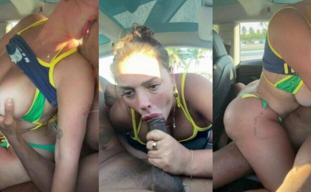 Alanna Pow Creampie In the Backseat