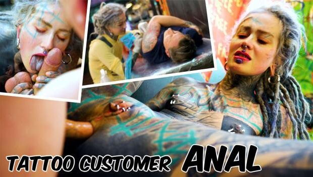 Anuskatzz – Tattoo Customer Gets More Than Ink with Anuskatzz
