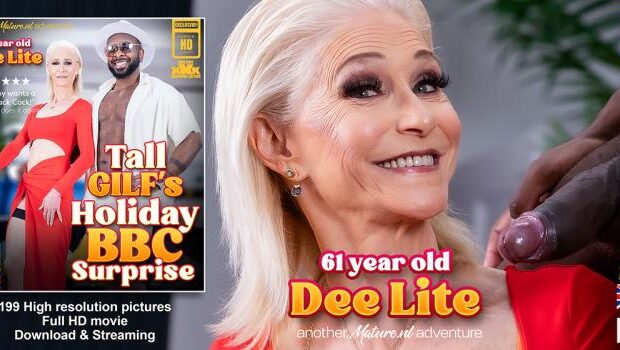 Dee Lite – Before going on a holiday, 61 year old GILF Dee Lite is having a big black cock to get in the mood