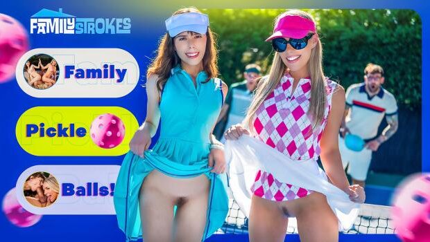 Krystal Palmer & Bunny Madison – Labour Day Pickleball Shootout: Real Champs Know How to Handle Their Stepbros’ Balls