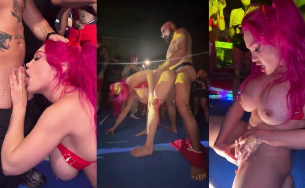 Lily Lou Fucking Multiple Man In A Beach Party
