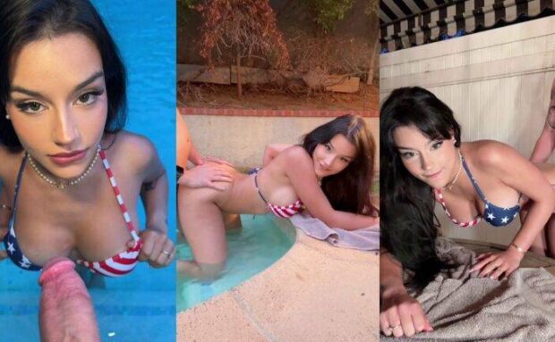 Whoahannahjo Fucking Hot Babysitter In Hot Tub