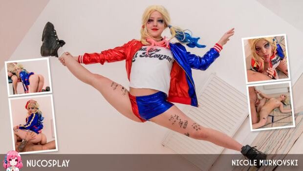 Harley Quinn – Tiny Harley Quinn Pornstar Nicole Murkovski in a Hot Anal Encounter