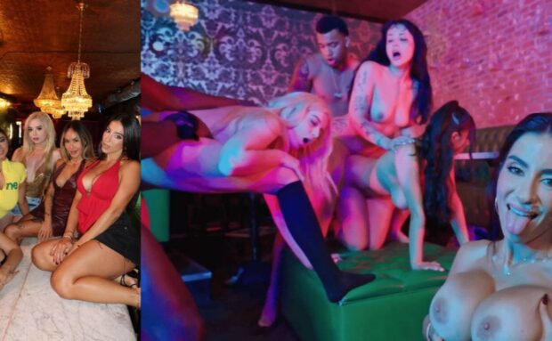 Lena the plug, Violet Myers, Beca Barbie, Linda Lan, Lawson jones, Victor Ray NEW NIght Club Plug Talk Orgy