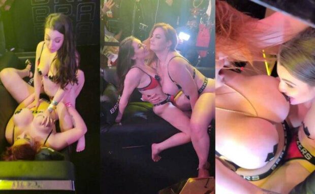 Lily Lou & Abigaiil Morris Makeout And Humping In Brazzers Event