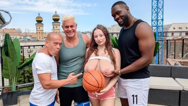 Amber Bloom – Basketball Game Leads To Gangbang For Giant Boobs Amber Bloom