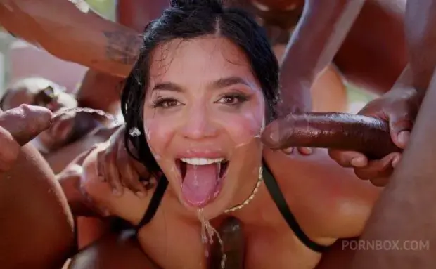 Sara Retali – First BBC Gangbang, Piss & DP Birthday OnlyFans Scene