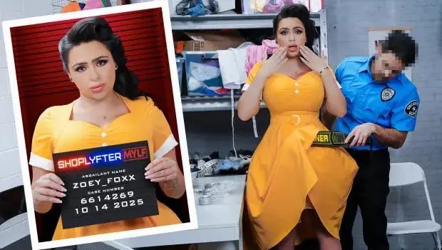 Zoey Foxx – Case No. 8004269: Thicker Than Cake Housewife Gets Caught Stealing