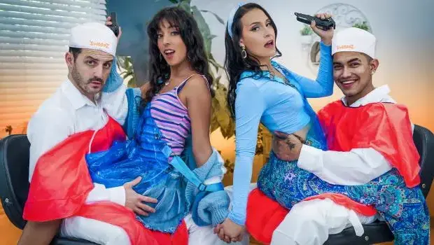 Claire Black & Jade Greene – “You’ve Been Fucking My Daughter?!” I Swapped Boyfriends With Mom