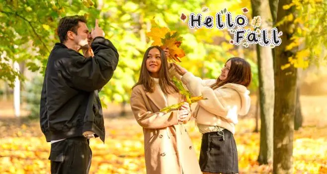 Watch: Kate Rose & Hazel Grace – Fall photo cum shoot