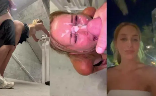 Strawberryshan – Stairway Fuck & Cum Walk OnlyFans