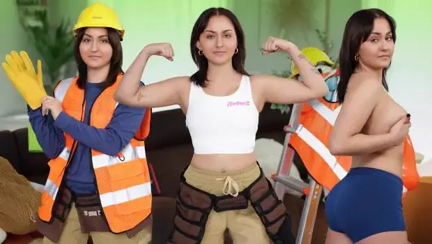 Angel Cake – This is No Place for a Woman, But My Tomboy Stepdaughter Can Earn My Respect With Her Pussy