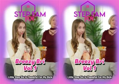 Breezy Bri – Little Step Sis Is Thankful For My Dick