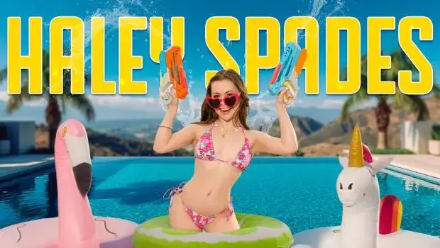 Haley Spades – March Spotlight: Haley Spades Gets Spring Break Ready with a Big Cock!