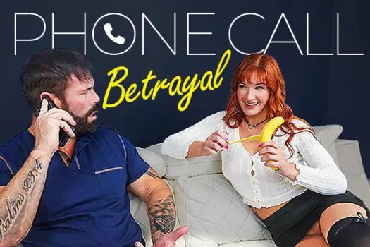 Jesse May – Redhead Jesse May: Phone Call Betrayal