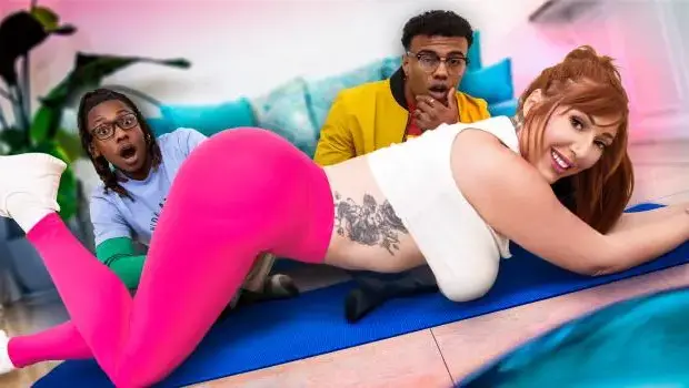 Lauren Phillips – Taking Two Big Black Cocks While My Nerdy Son Isn’t Watching…