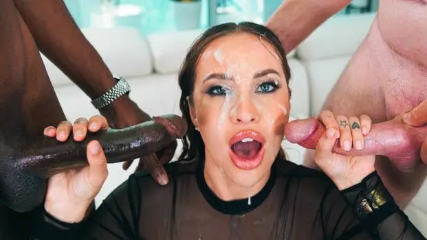 Melissa Stratton – Deepthroat Threesome