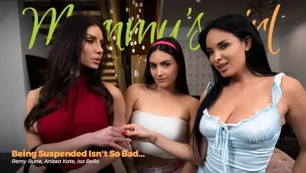 Anissa Kate, Isa Bella & Remy Rune – Being Suspended Isn’t So Bad…