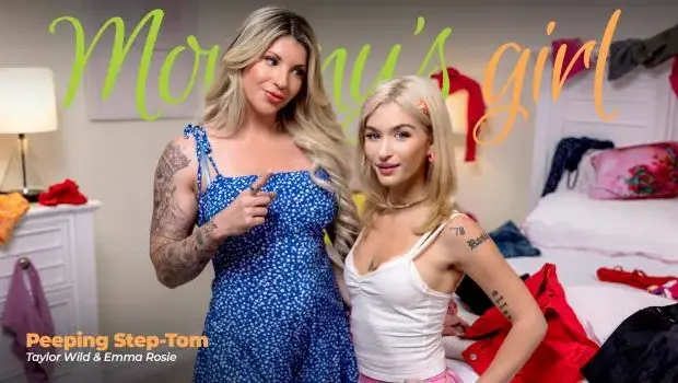 Emma Rosie & Taylor Wild – Peeping Step-Tom