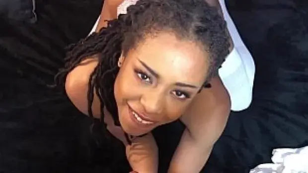 Kira Noir – POV Blowjob From All Natural Ebony Babe Kira Noir