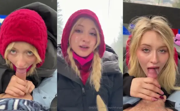 Lena Polanski – NEW PPV Sucking The Cum Out In The Cable Car OnlyFans Style