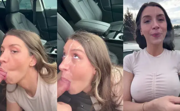 Mathema Kitten – Parking Lot Facial Cumshot