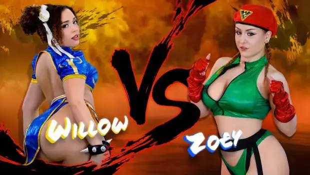 Willow Ryder & Zoey Uso – Willow Ryder vs Zoey Uso! Fight! (Street Fighter Parody)
